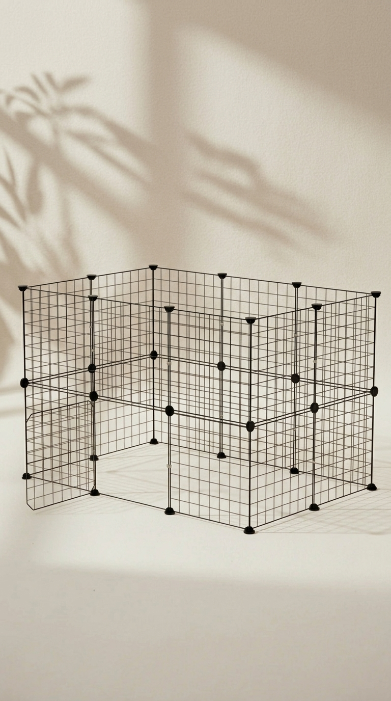 20 Panel Foldable Metal Pet Playpen — Indoor Outdoor Enclosure for Dogs, Rabbits & Small Animals | 1 Year Warranty | Fast AU Delivery
