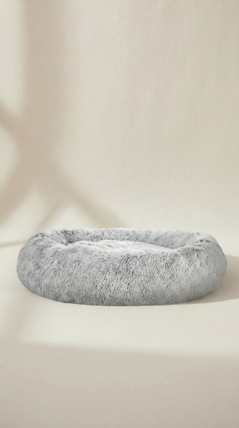 Calming Donut Dog Bed Extra Large 110cm — Washable Anti-Anxiety Pet Bed for Dogs & Cats | Non-Slip Base | Fast AU Delivery