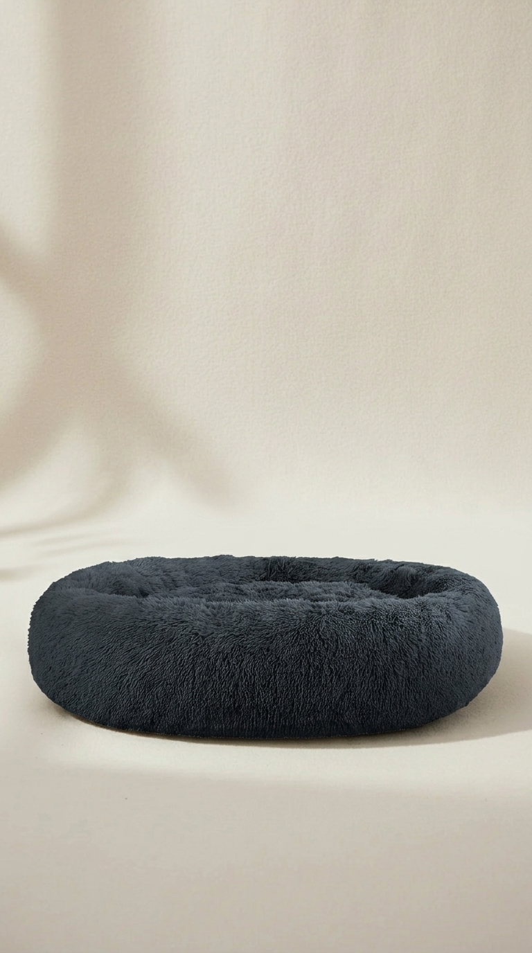 Calming Donut Dog Bed Extra Large 110cm — Washable Anti-Anxiety Pet Bed for Dogs & Cats | Non-Slip Base | Fast AU Delivery