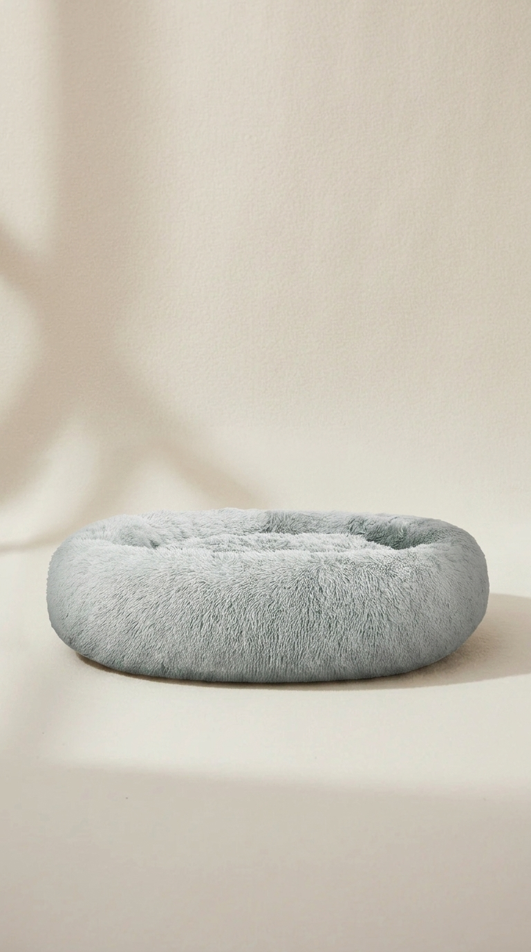 Calming Donut Dog Bed Extra Large 110cm — Washable Anti-Anxiety Pet Bed for Dogs & Cats | Non-Slip Base | Fast AU Delivery