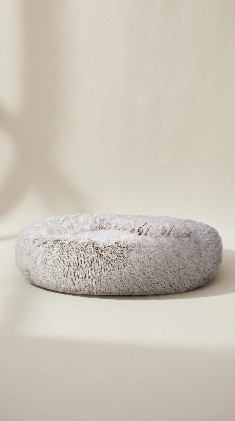Calming Donut Dog Bed Extra Large 110cm — Washable Anti-Anxiety Pet Bed for Dogs & Cats | Non-Slip Base | Fast AU Delivery